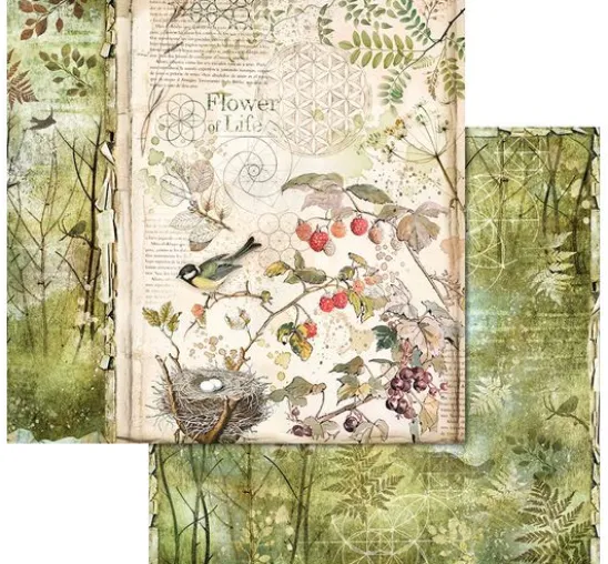 Scrapbook-Block "Forest"