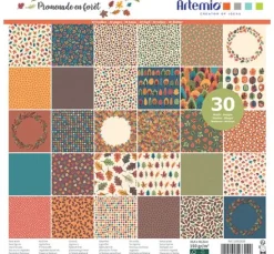 Scrapbook-Block "Forest Walk"