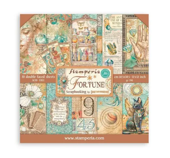 Scrapbook-Block "Fortune"