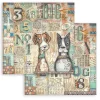 Scrapbook-Block "Furry Friends"