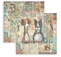Scrapbook-Block "Furry Friends"