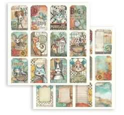 Scrapbook-Block "Furry Friends"