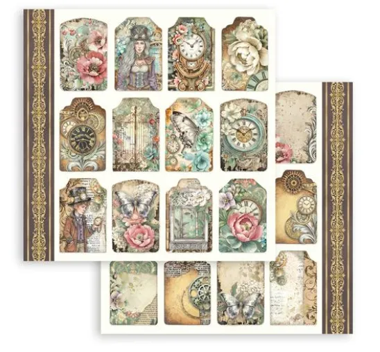 Scrapbook-Block "Gardens of Time"