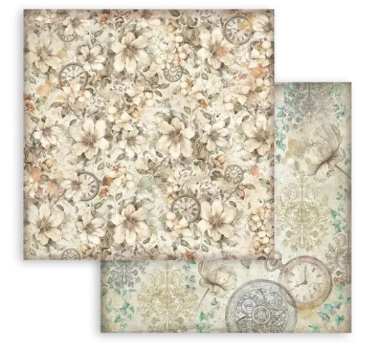 Scrapbook-Block "Gardens of Time Backgrounds"