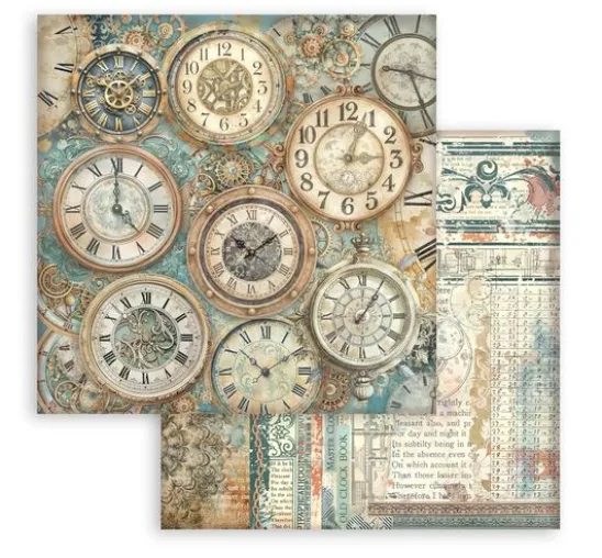 Scrapbook-Block "Gardens of Time Backgrounds"