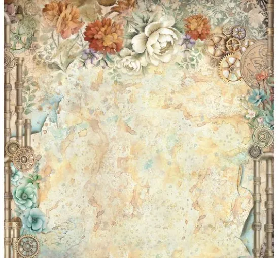 Scrapbook-Block "Gardens of Time Backgrounds"