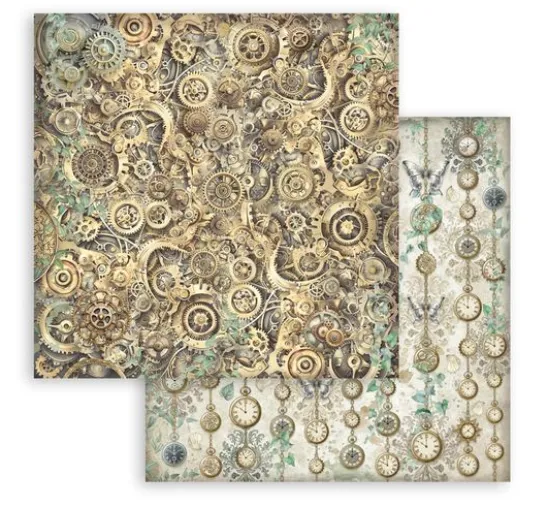 Scrapbook-Block "Gardens of Time Backgrounds"