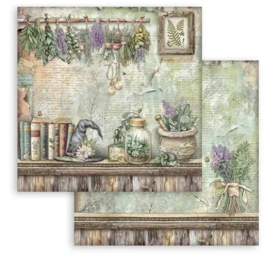 Scrapbook-Block "Herbarium Silvae"