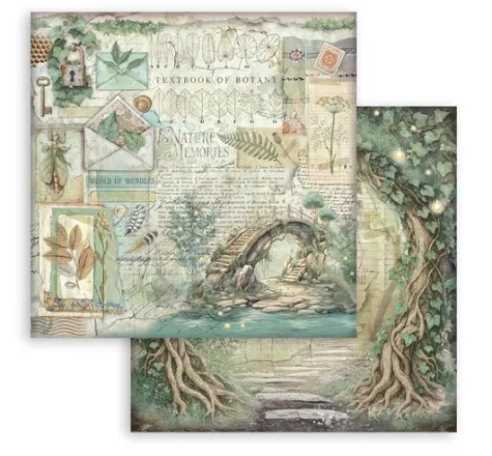 Scrapbook-Block "Herbarium Silvae"