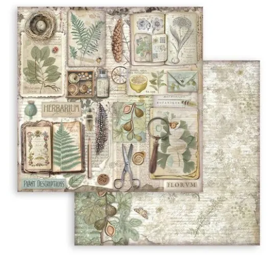 Scrapbook-Block "Herbarium Silvae"