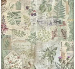 Scrapbook-Block "Herbarium Silvae Backgrounds"