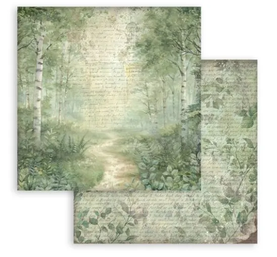 Scrapbook-Block "Herbarium Silvae Backgrounds"