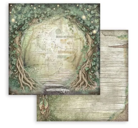 Scrapbook-Block "Herbarium Silvae Backgrounds"