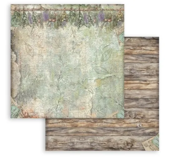 Scrapbook-Block "Herbarium Silvae Backgrounds"