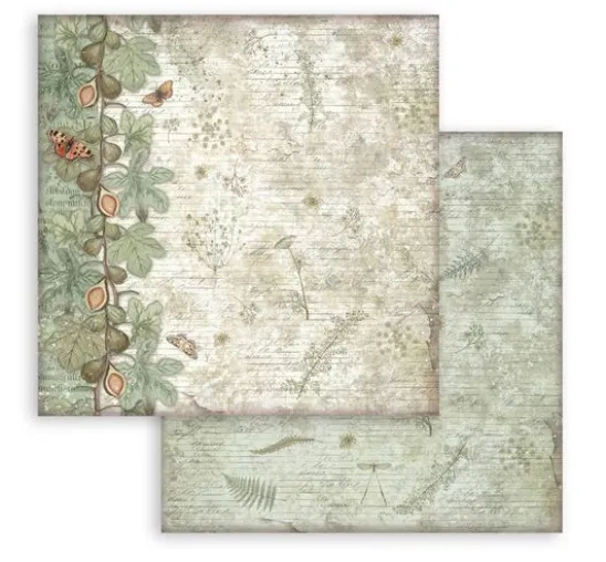 Scrapbook-Block "Herbarium Silvae Backgrounds"