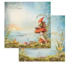 Scrapbook-Block "Hidden Grove"