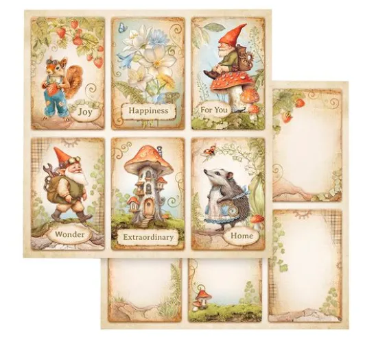 Scrapbook-Block "Hidden Grove"