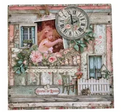 Scrapbook-Block "House of Roses"