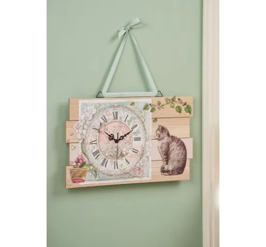 Scrapbook-Block "Katze und Orchidee"