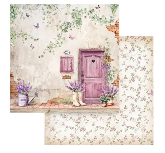 Scrapbook-Block "Lavender"