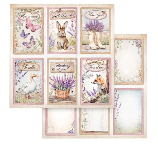 Scrapbook-Block "Lavender"