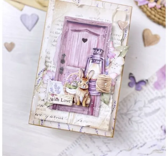 Scrapbook-Block "Lavender"
