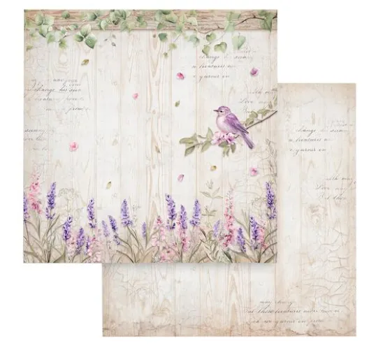 Scrapbook-Block "Lavender"