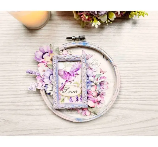 Scrapbook-Block "Lavender"