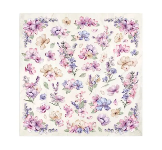 Scrapbook-Block "Lavender"