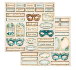 Scrapbook-Block "Masquerade"