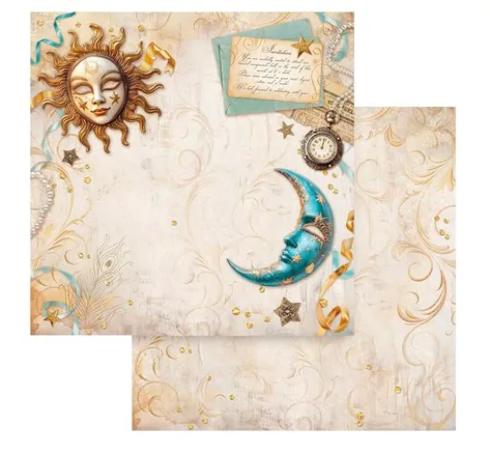 Scrapbook-Block "Masquerade"
