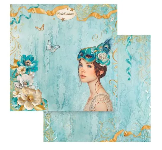 Scrapbook-Block "Masquerade"