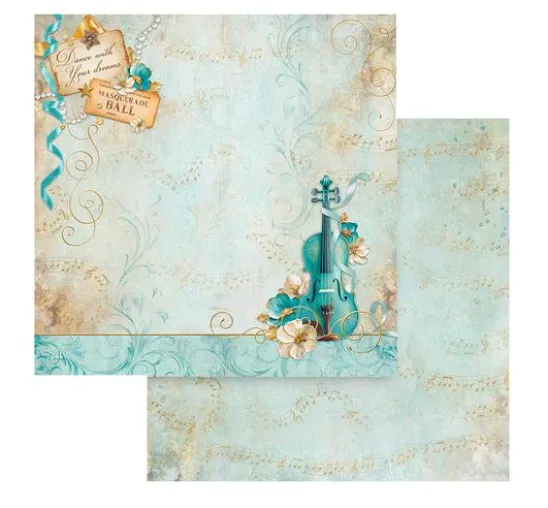 Scrapbook-Block "Masquerade"