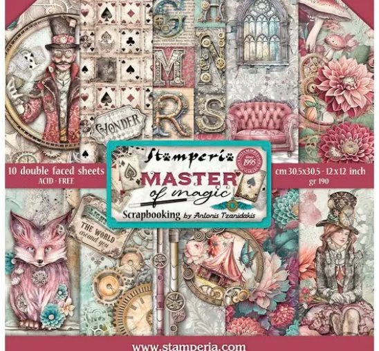 Scrapbook-Block "Master of Magic"
