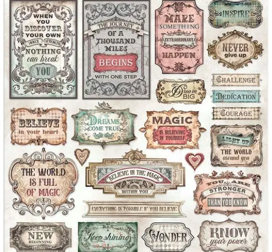 Scrapbook-Block "Master of Magic"
