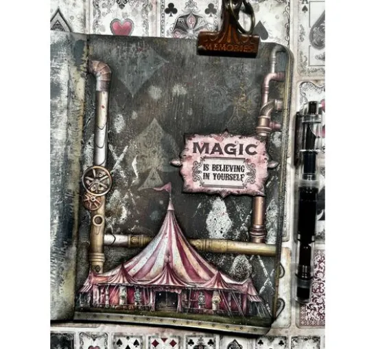 Scrapbook-Block "Master of Magic - Backgrounds"