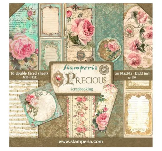 Scrapbook-Block "Precious"