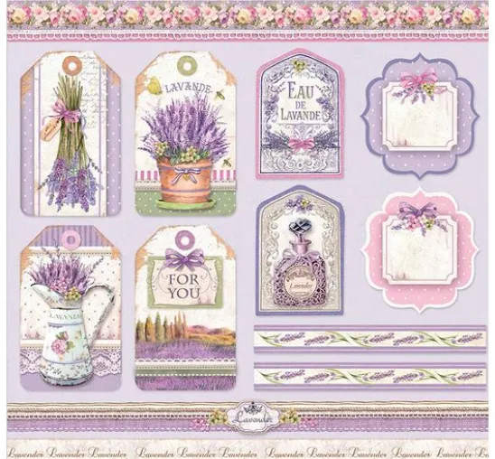 Scrapbook-Block "Provence"