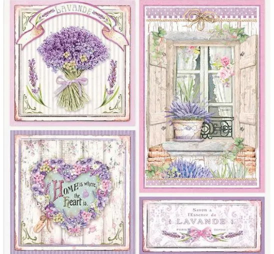 Scrapbook-Block "Provence"