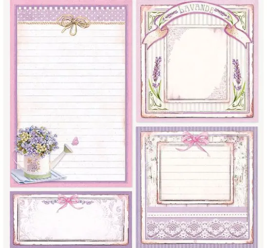 Scrapbook-Block "Provence"