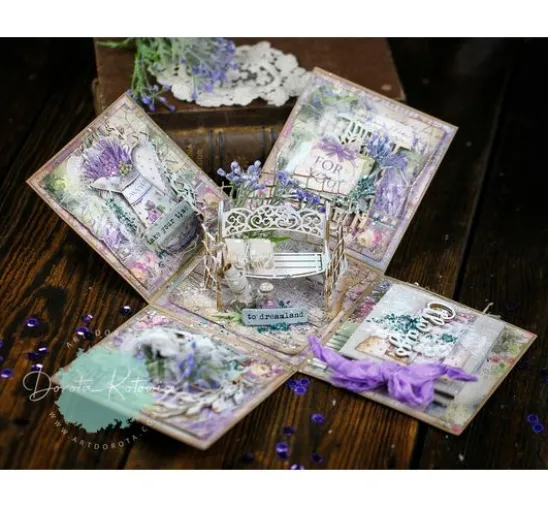 Scrapbook-Block "Provence"