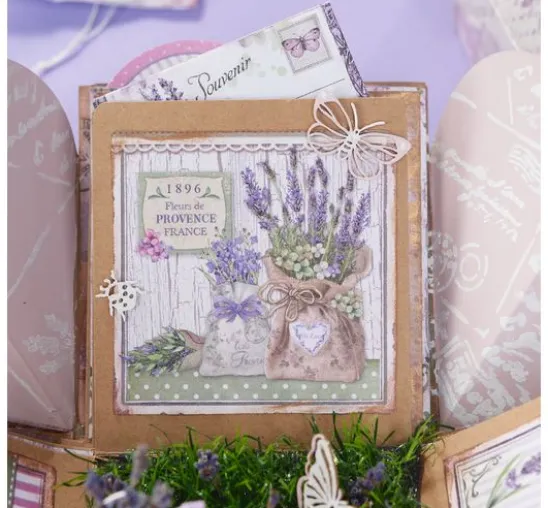 Scrapbook-Block "Provence"