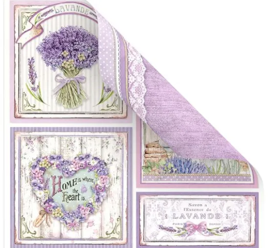 Scrapbook-Block "Provence"