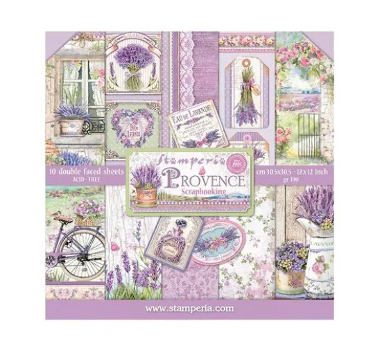 Scrapbook-Block "Provence"