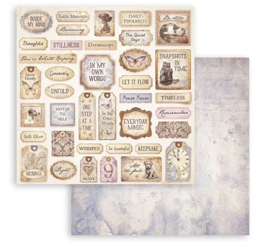 Scrapbook-Block "Quiet Days"