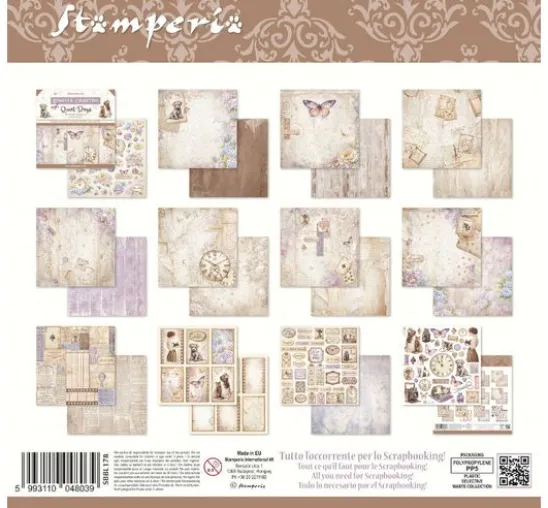 Scrapbook-Block "Quiet Days"