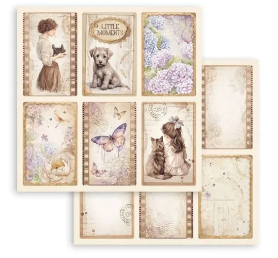 Scrapbook-Block "Quiet Days"