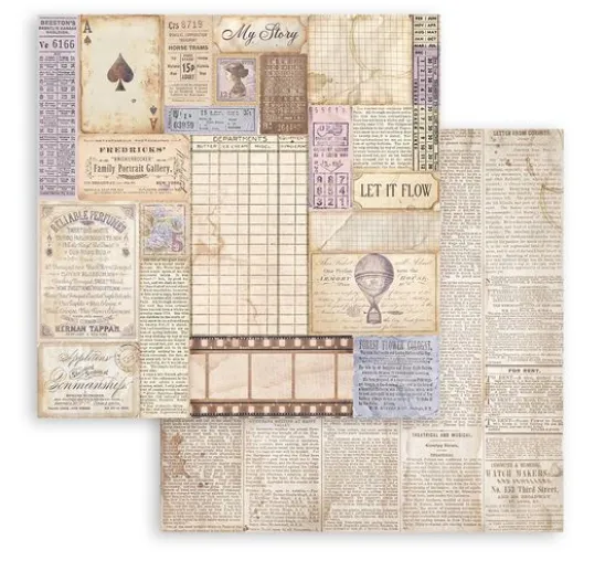 Scrapbook-Block "Quiet Days"