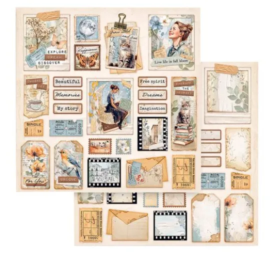 Scrapbook-Block "Secret Diary"