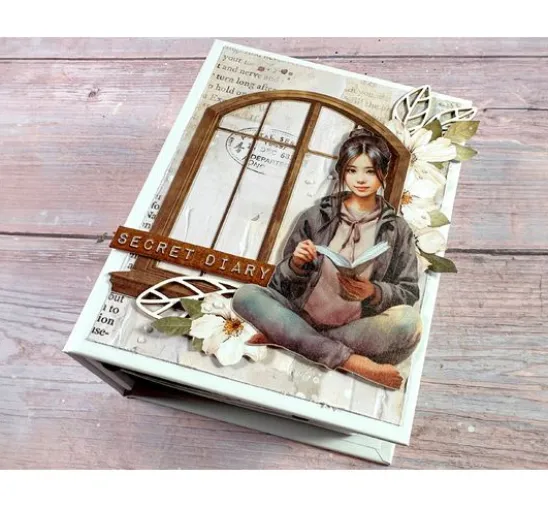 Scrapbook-Block "Secret Diary"